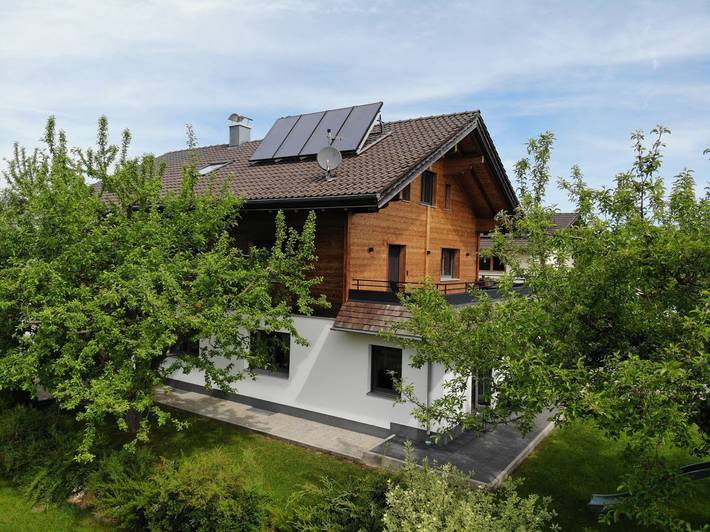 Ferienwohnung für 5 Personen, mit Garten, kinderfreundlich
