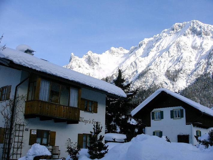 Ferienhaus für 4 Personen, mit Balkon und Garten im Mittenwald - 3