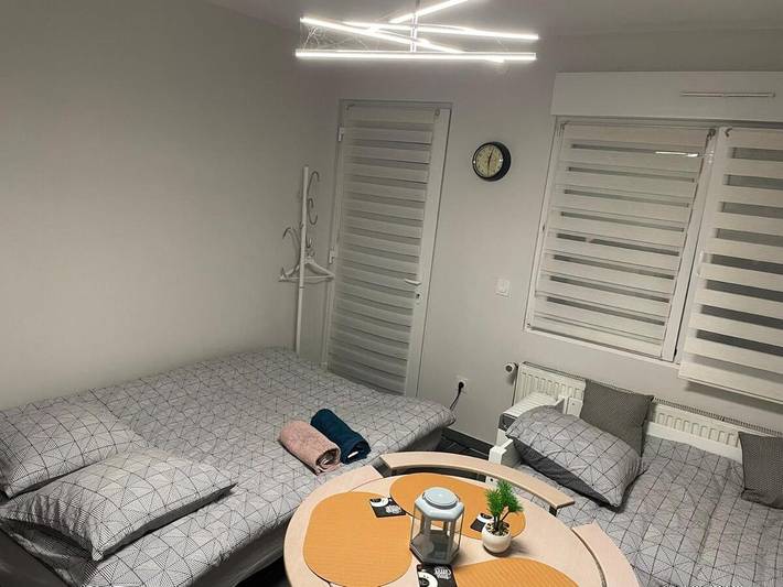 Gîte pour 3 personnes, avec balcon à Fegersheim