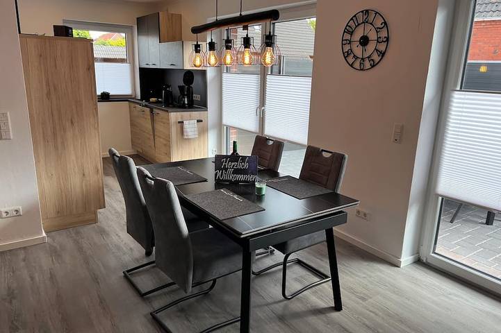 Ferienhaus für 4 Personen, mit Terrasse in Pewsum