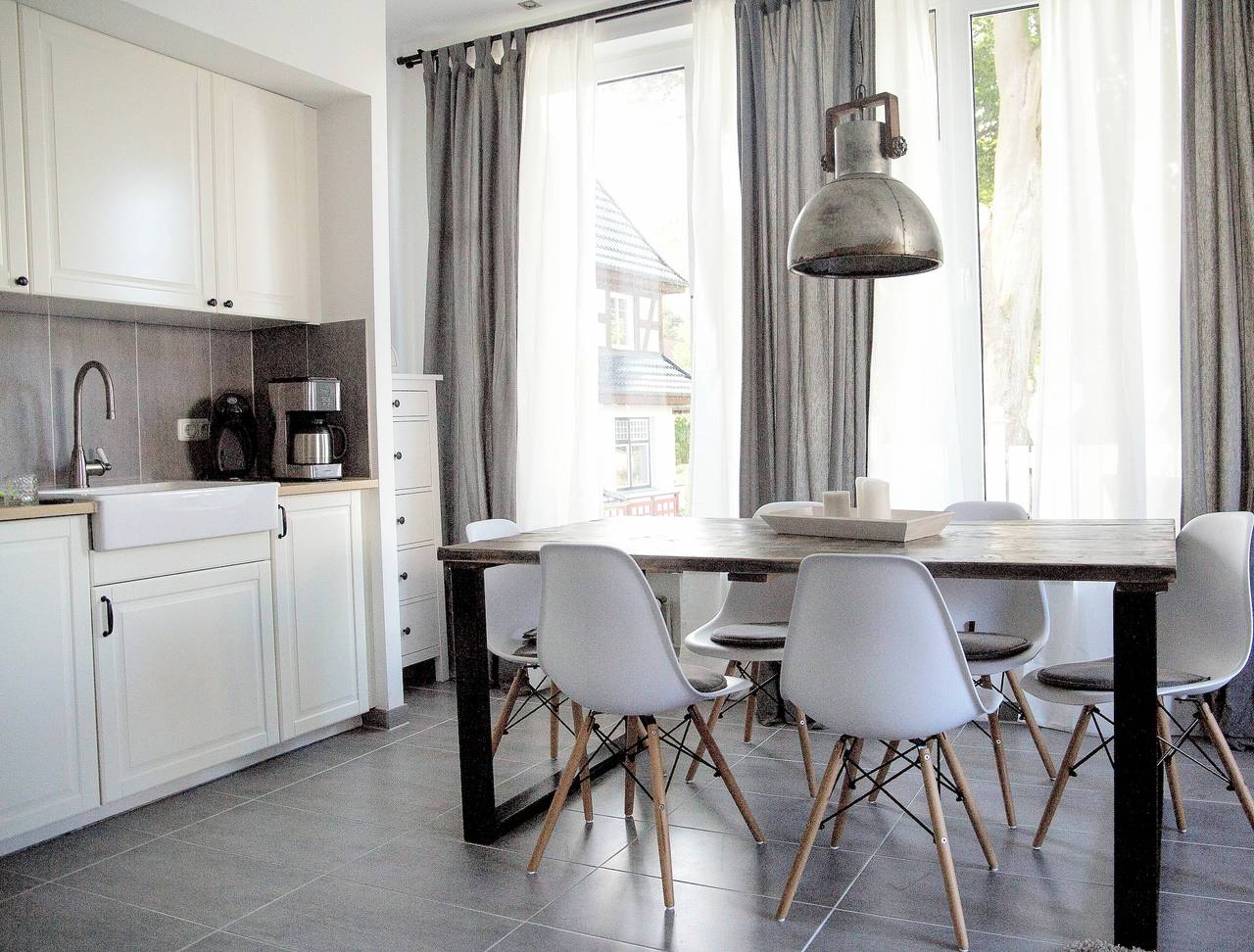 Hel ferielejlighed, Ferielejlighed for 6 personer med terrasse in City of Glücksburg, Holnis