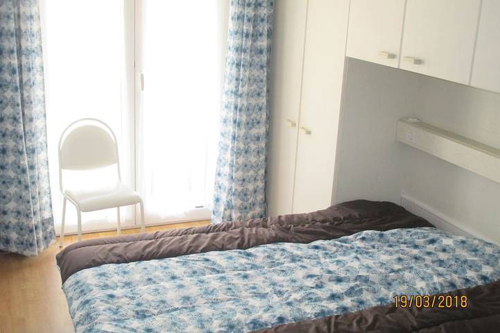 Ganze Wohnung, Meerblick 2-Zimmer-Wohnung Renoviert Wifi + Kostenlose Garage in Koksijde-Bad, Koksijde