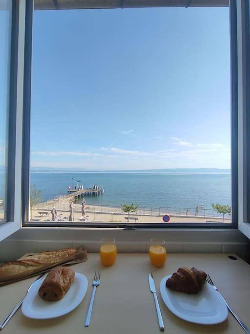 Gîte pour 2 personnes, avec vue et vue sur le lac dans Publier Amphion - 2