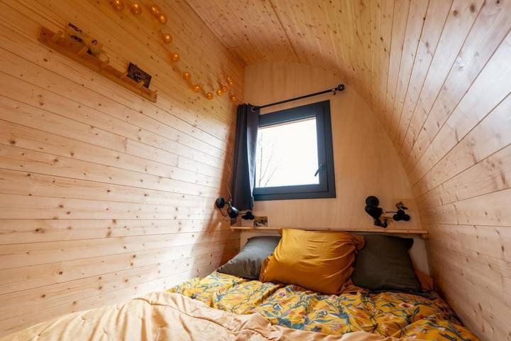 Location de vacances pour 2 personnes, avec vue et jardin à Étival (Jura) - 3