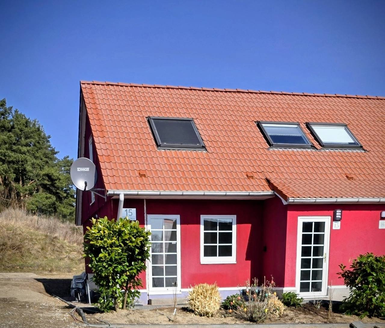 Schwedenhaus, Am Achterwasser, Urlaub mit Hund in Lütow, Usedomer Norden