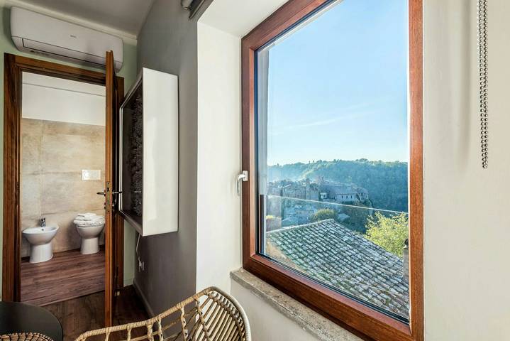 Ganze Wohnung, Design-Apartment im alten Dorf, Latium in Calcata, Rom Provinz