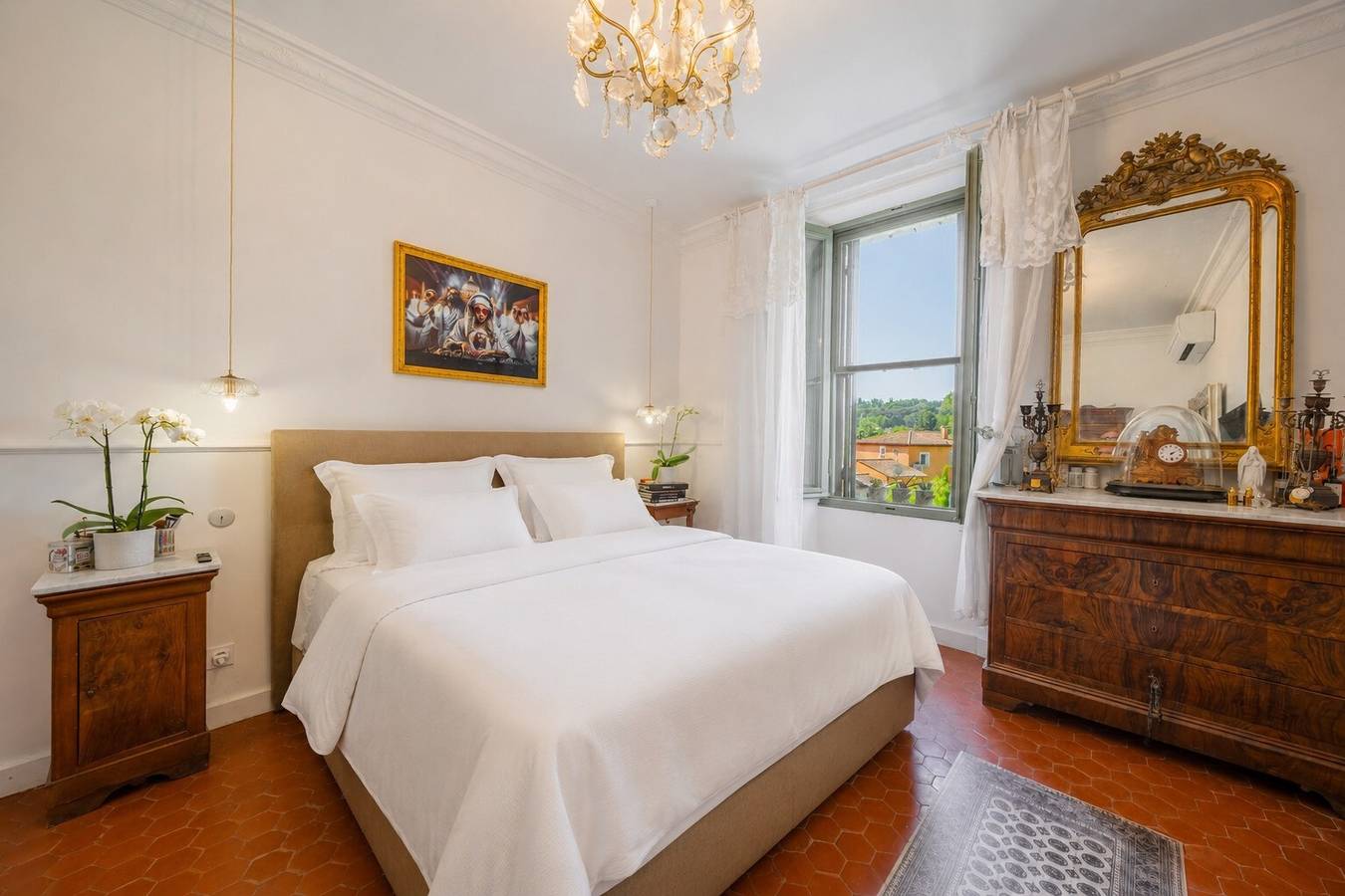 Chambre d’hôtes « Chambre 1 » avec piscine partagée, Wi-Fi et climatisation in La Motte, Région de Draguignan