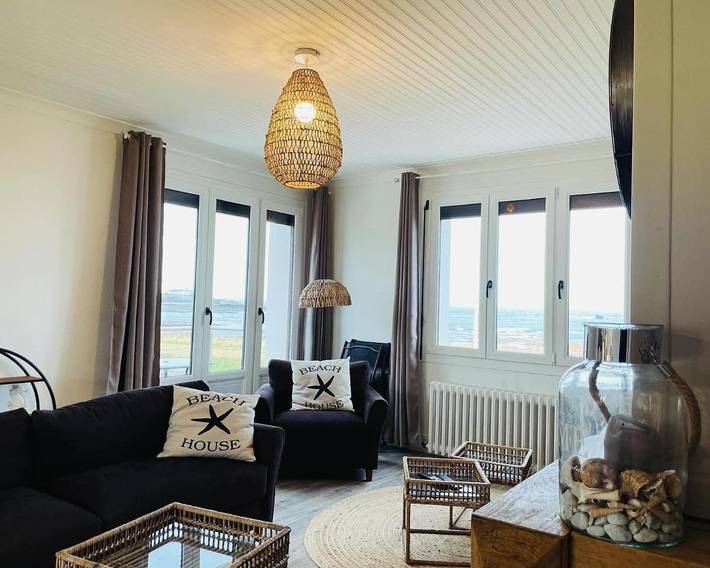 Location de vacances pour 9 personnes, avec vue et jardin à Omonville-la-Rogue - 3