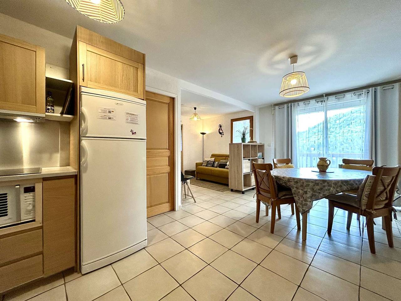 Appartement entier, Appartement 3 étoiles, 3 pièces, 6 pers, terrasse, garage - Briançon in Briançon, Serre Chevalier