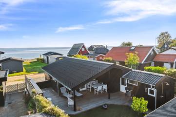 Ferienhaus für 6 Personen, mit Sauna und Garten sowie Terrasse in Grønninghoved Strand