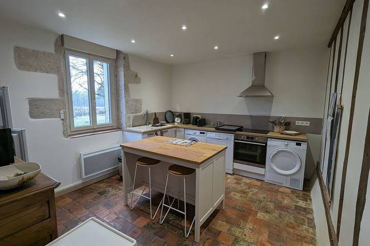 Gîte pour 4 personnes, avec Jardin