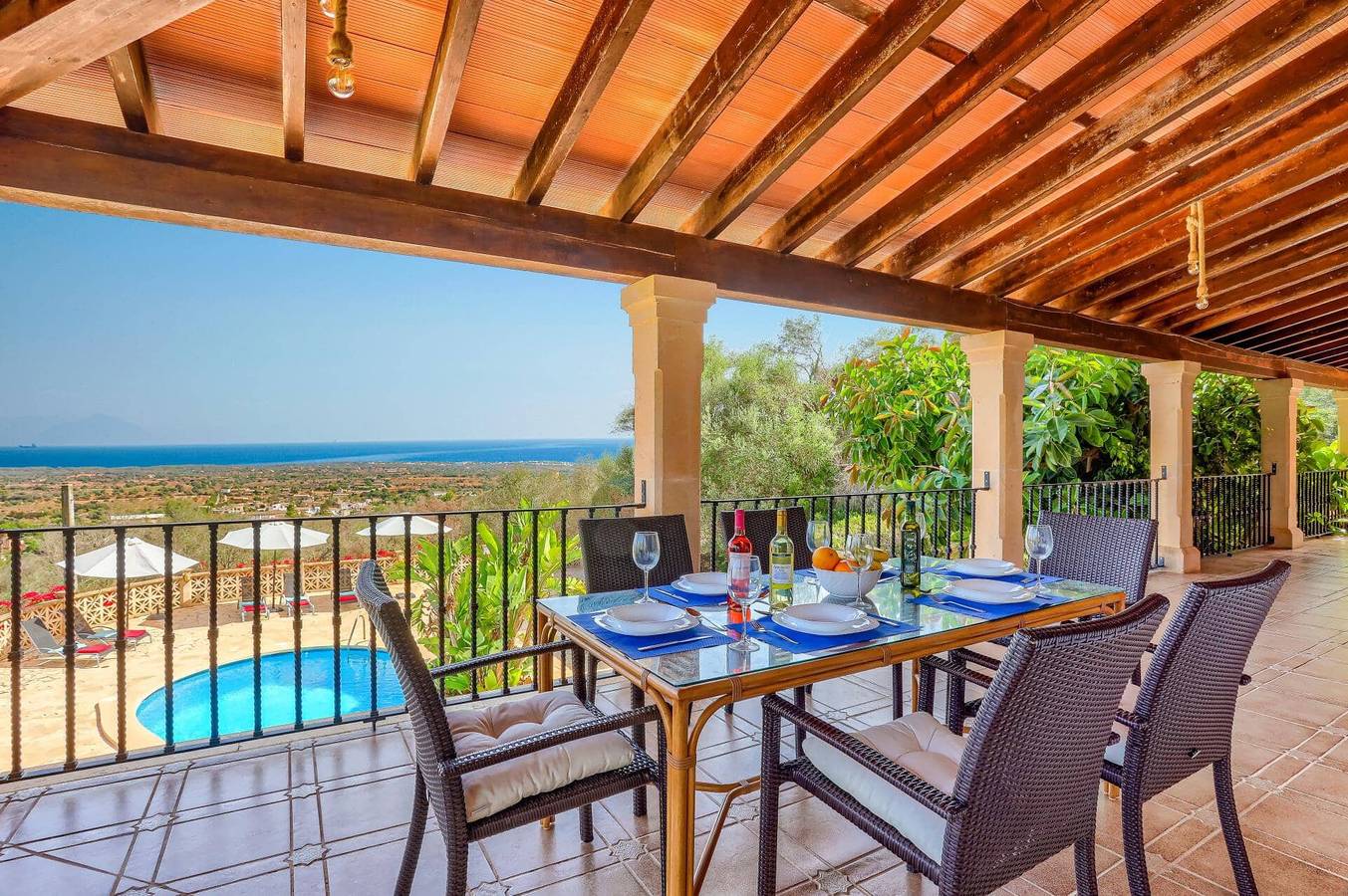 Villa für 6 Personen mit Kinderpool in s'Horta, Felanitx