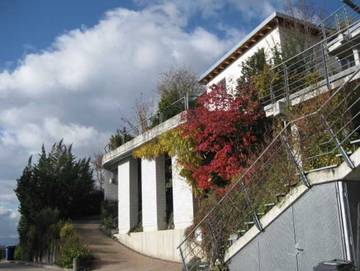 Ferienwohnung für 2 Personen, mit Ausblick und Garten sowie Sauna in Herbolzheim