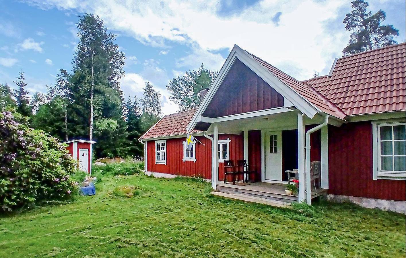 Ferienhaus für 6 Personen mit Terrasse in Osby und Umgebung