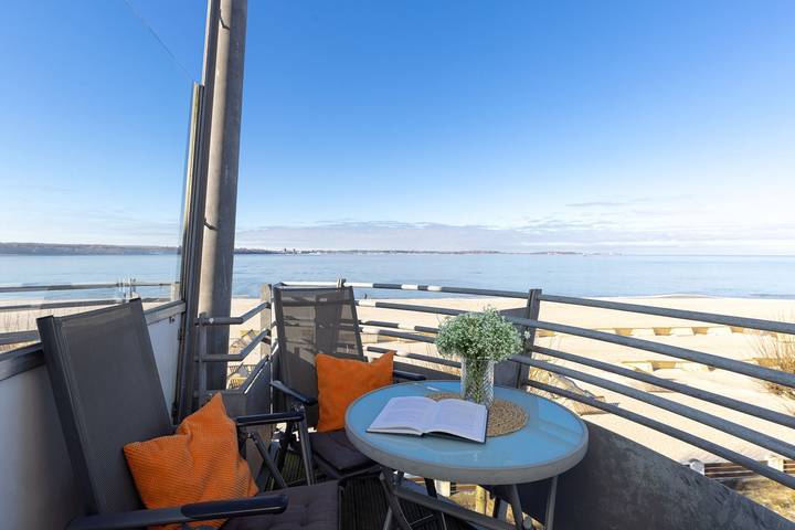 Ferienwohnung für 4 Personen, mit Balkon, kinderfreundlich an der Kieler Bucht