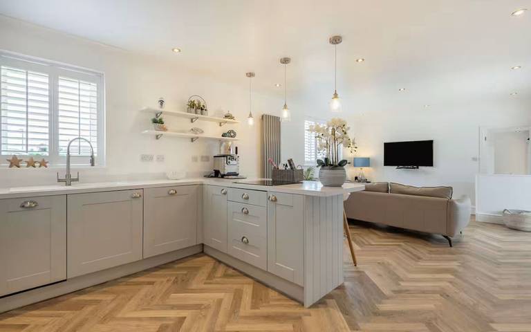 Vakantiehuis voor 6 personen, with Whirlpool and Terras as well as Tuin in Noord-Wales