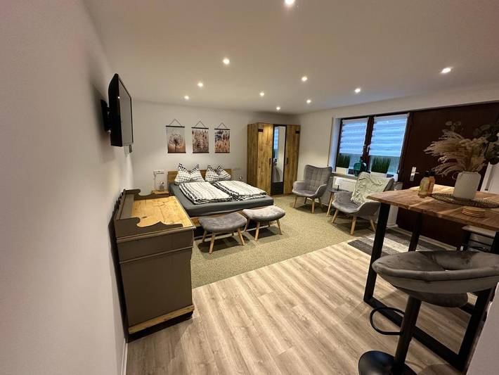 Ferienwohnung für 2 Personen, mit Terrasse und Garten in Neckarsulm