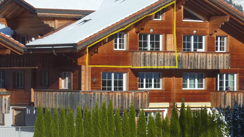 Gîte pour 6 personnes, avec balcon à Kandersteg - 3