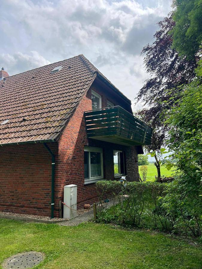 Ferienwohnung für 4 Personen, mit Balkon und Terrasse sowie Garten in Ostermarsch - 2