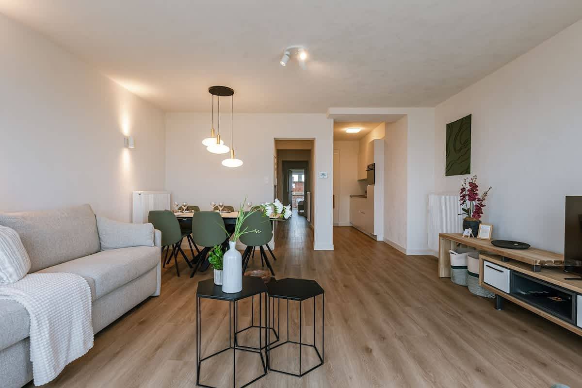 Ganze Wohnung, Ferienwohnung für 6 Personen mit Balkon/Terrasse in De Panne, Belgische Küste