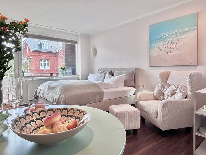 Vacation rental for 2 people, with balcony/terrace and balcony in Sylt