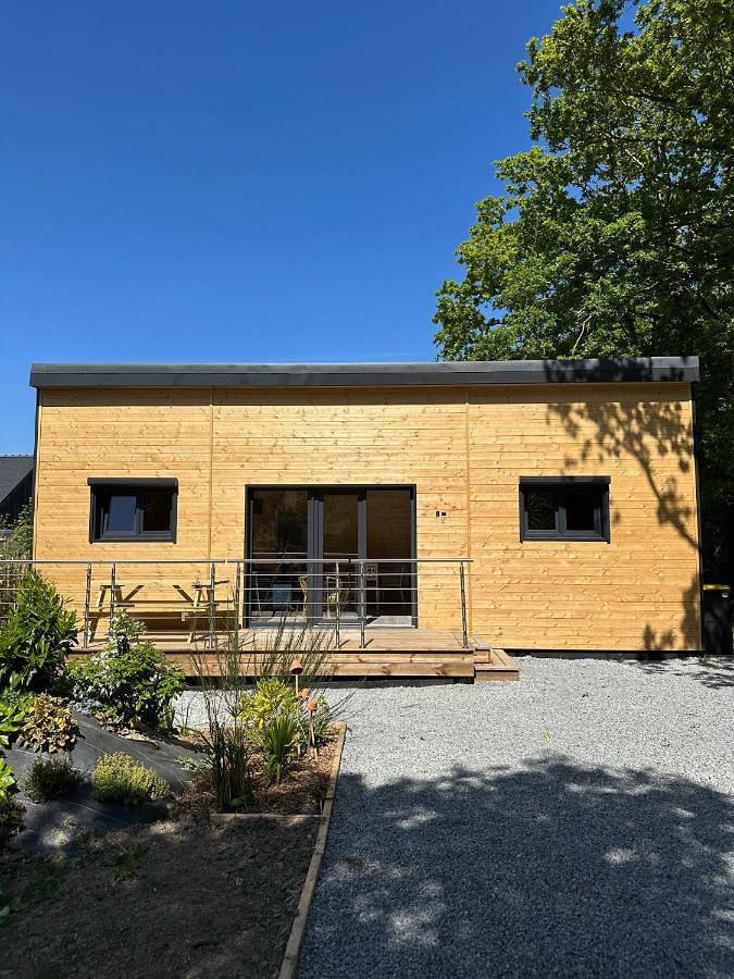 Maison pour 4 personnes, avec Terrasse ainsi que Jardin et Vue à Saint-Molf