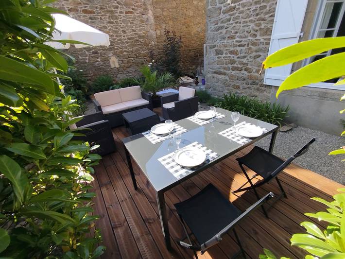 Location de vacances pour 6 personnes, avec jardin et terrasse dans Plage du Prieuré - 2