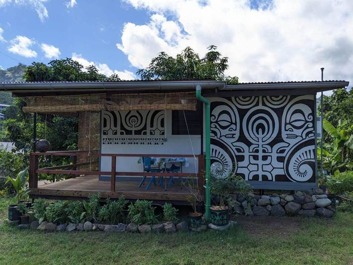 Chambre d’hôte pour 2 personnes, avec vue et jardin dans Taiohae