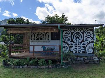Chambre d’hôte pour 2 personnes, avec vue et jardin dans Taiohae