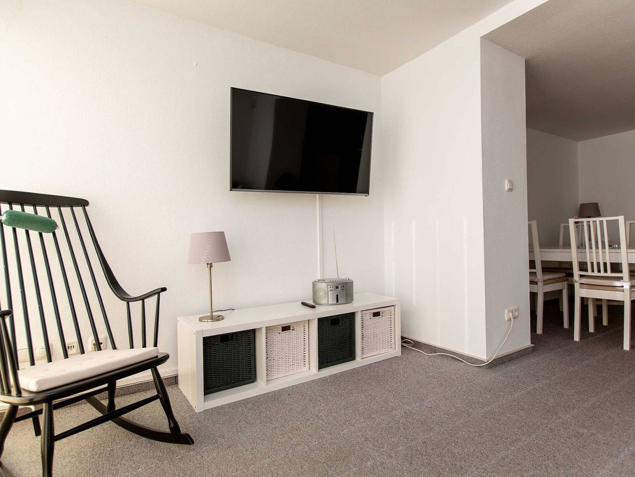 Apartamento entero, Apartamento 'Blanck 2' con vistas al lago, terraza privada y Wi-Fi in Malchow, Fleesensee