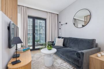 Gîte pour 4 personnes, avec balcon/terrasse, adapté aux familles à Katowice