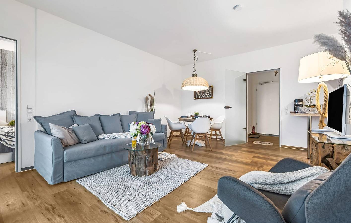 Ganze Ferienwohnung, Haven am Strand mit Terrasse, TV und Parkplatz in Olpenitz, Kappeln