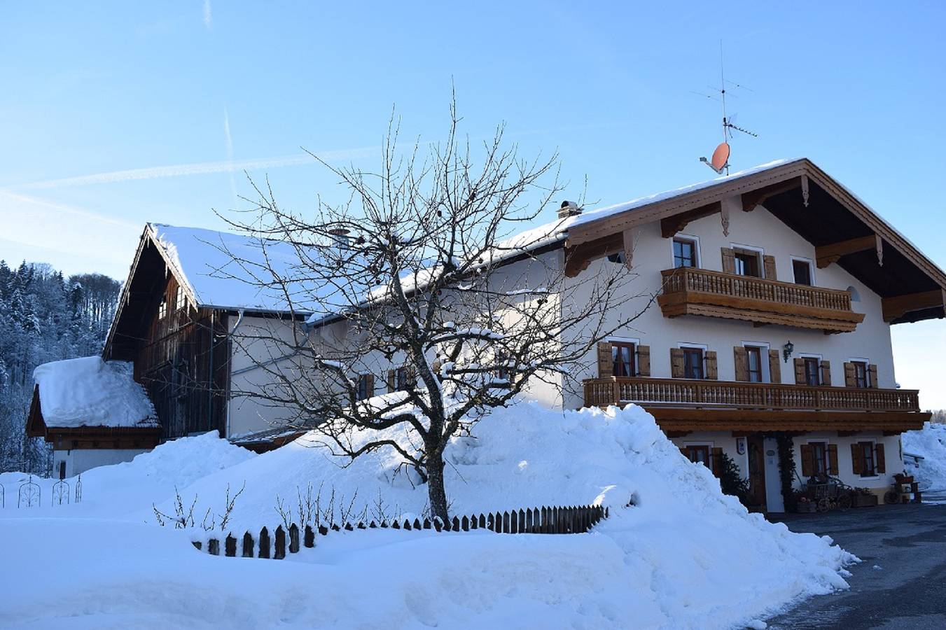 Ganze Wohnung, Stöcklhof - Appartement Sternengugga, 28 qm, WLAN in Siegsdorf, Bayerische Alpen
