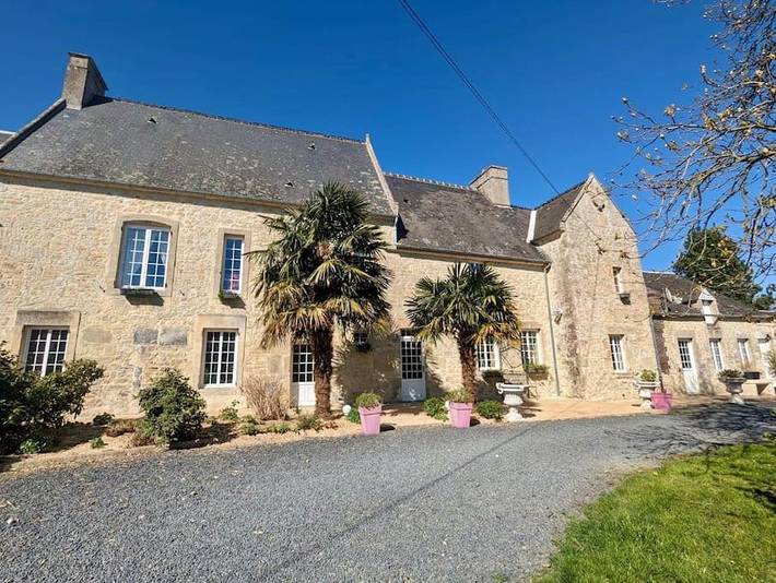 Gîte pour 8 personnes, avec vue et jardin, animaux acceptés à Barbeville