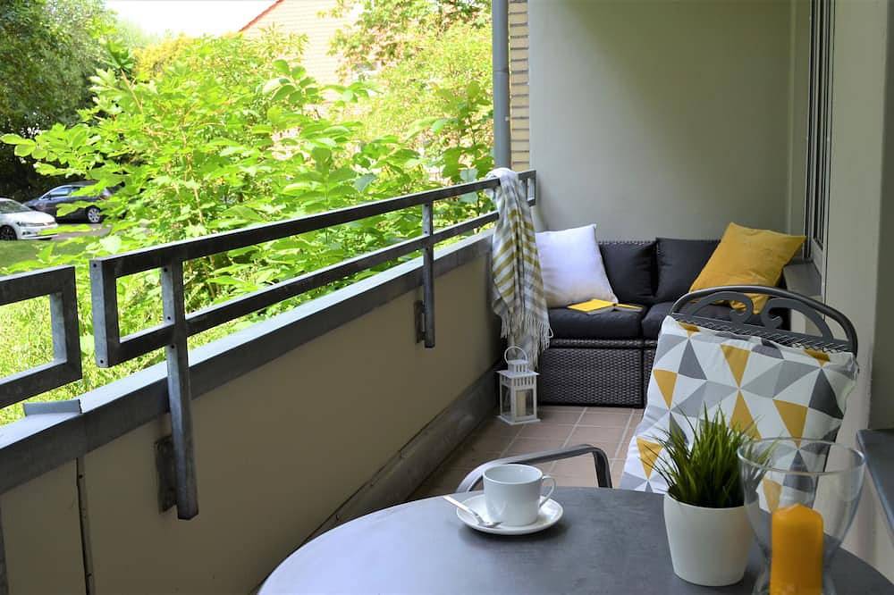 Geheel appartement, Appartement 'Charmante Zimmer Wohnung Stilvoll' met gedeelde tuin, balkon en Wi-Fi in Münster, Münsterland