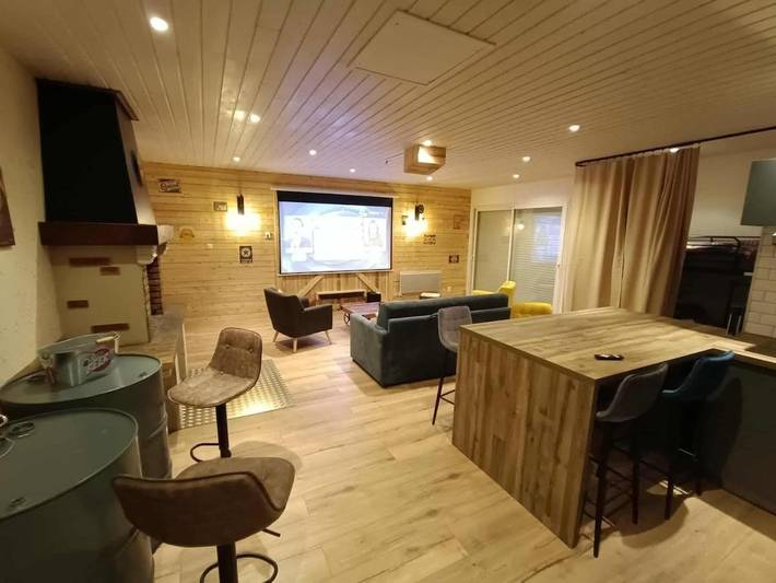 Location de vacances pour 6 personnes, avec terrasse à Saint-Vincent-sur-Graon