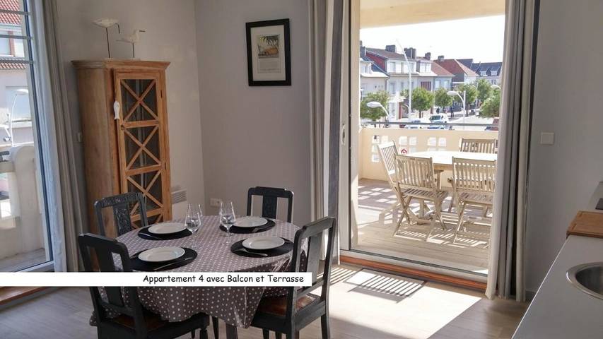 Appartement de vacances pour 6 personnes, avec terrasse
