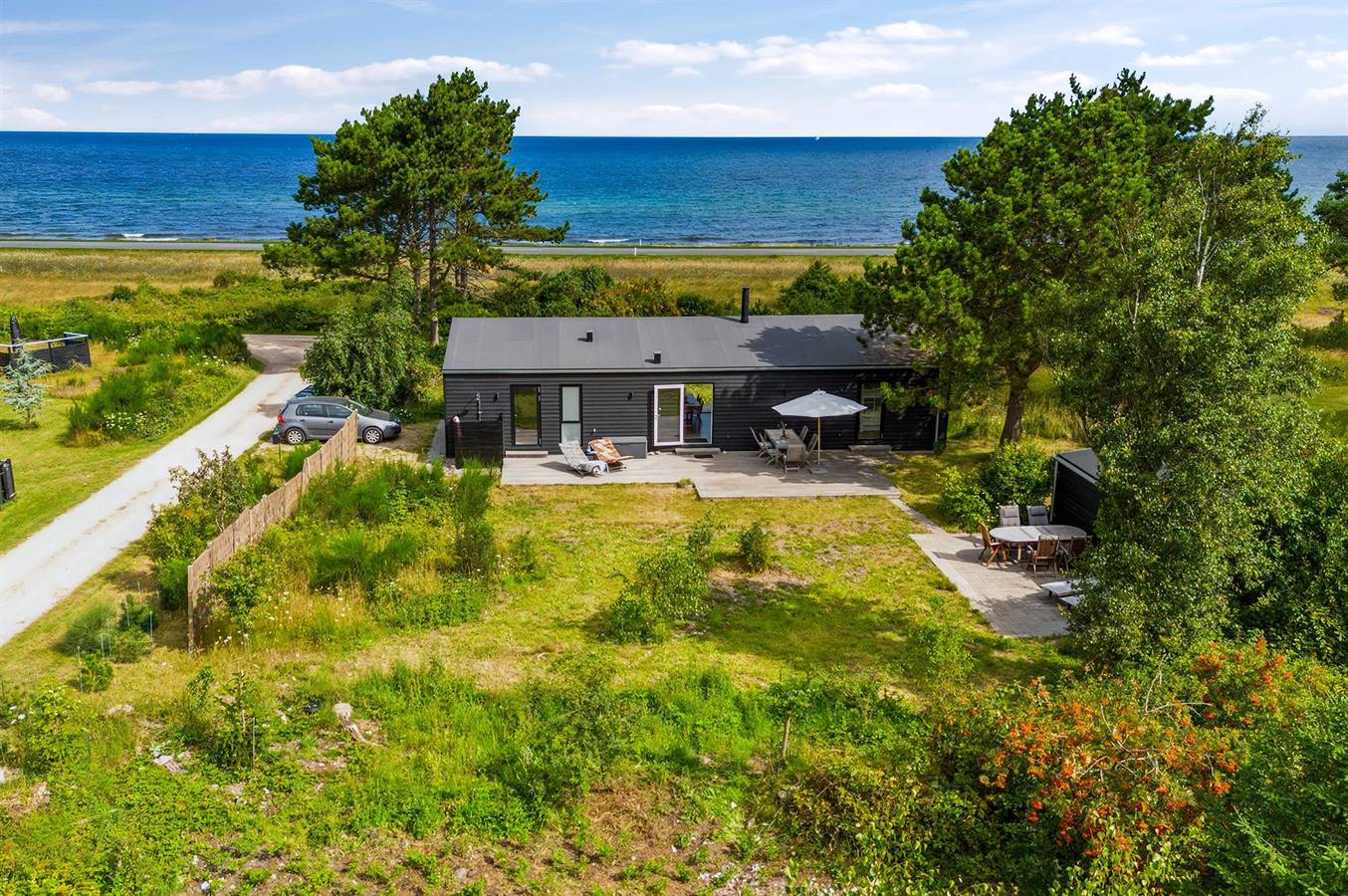 Pet friendly home in Sjællands Odde with house sea view in Overby Lyng, Sjællands Odde