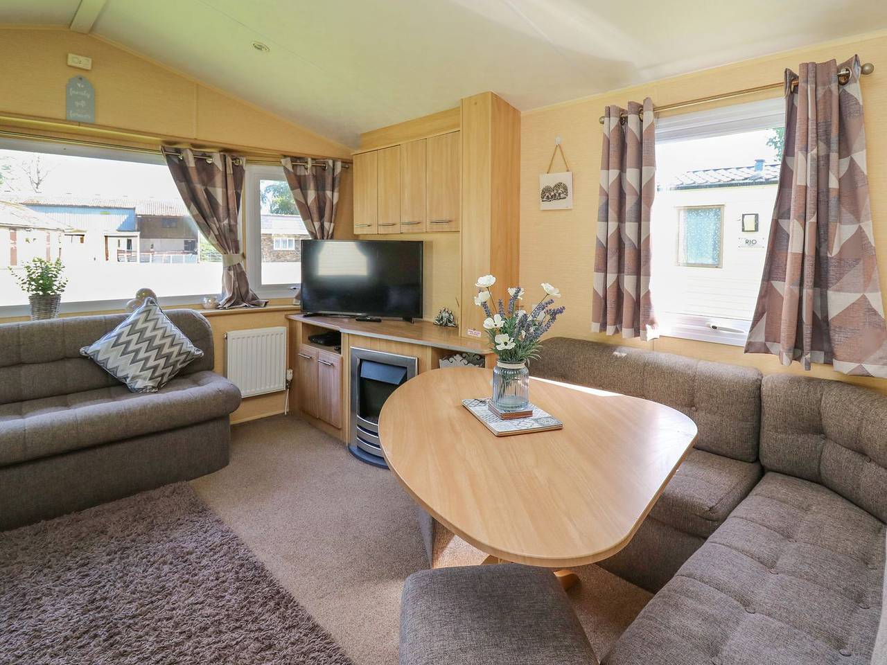 Caravan 2 at Blackmoor Farm near Tenby in Pembrokeshire