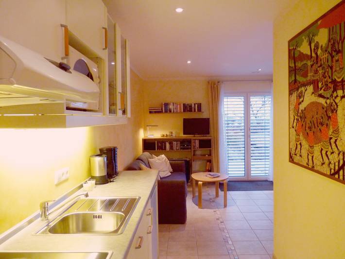 Appartement entier, Appartement 'Bania' avec terrasse privée, Wi-Fi et climatisation in Bodolz, Souabe (Bavière)