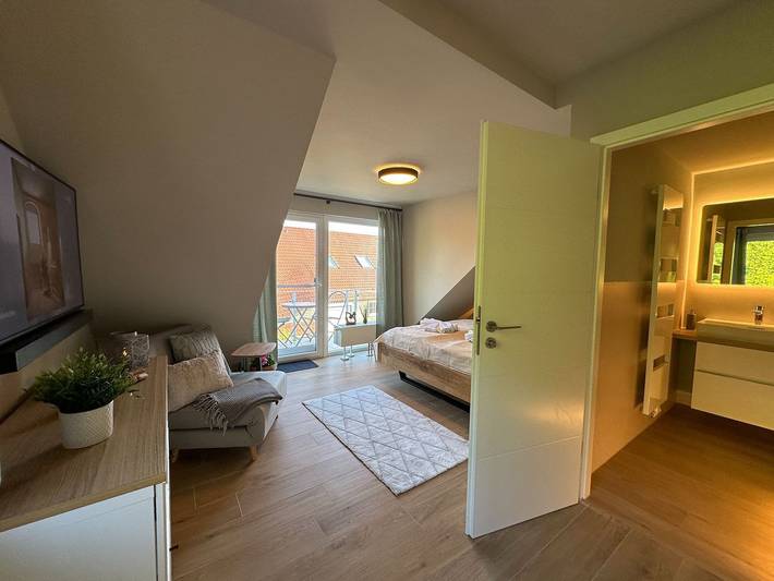 Ferienwohnung für 2 Personen, mit Balkon in Lobbe - 4