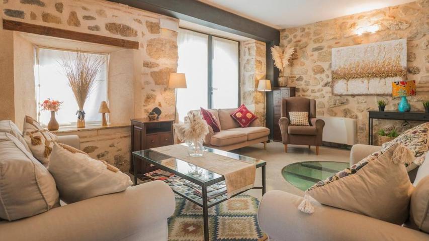 Casa de vacaciones para 17 personas, con Terraza además de Jardín y Piscina en Montes de Toledo - 4