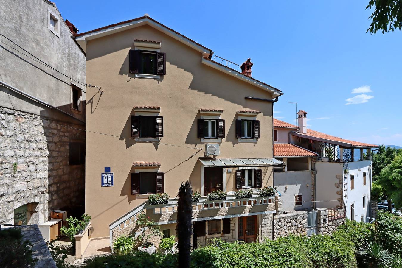 Zimmer mit Klima Brsec, Opatija -a in Brseč (Kvarner Bucht), Moscenicka Draga