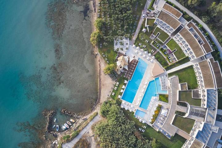 Bungalow für 3 Personen, mit Balkon und Whirlpool sowie Terrasse und Garten auf Zakynthos