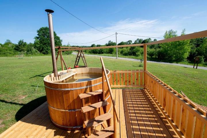 Chalet für 6 Personen, mit Sauna und Terrasse, kinderfreundlich in Kroatien - 2