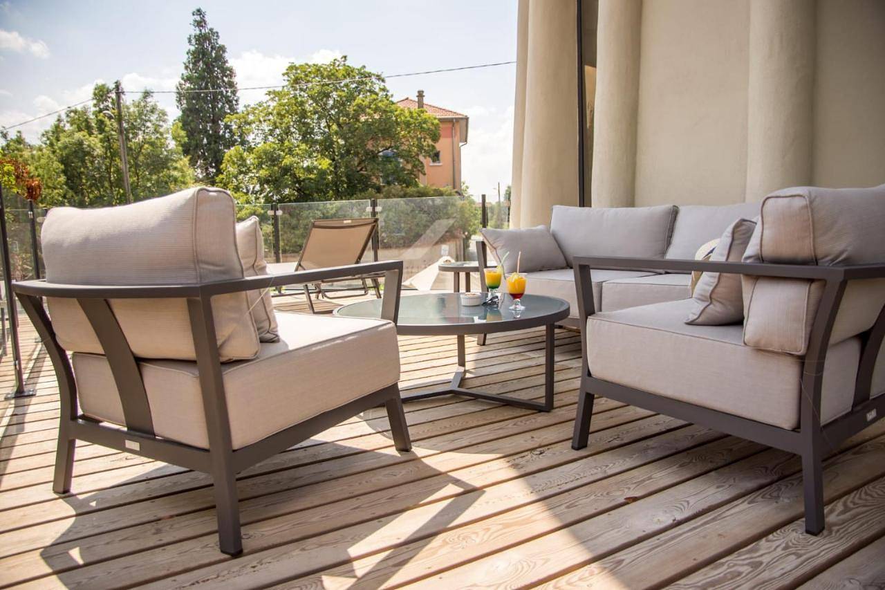 Double Room with Pool View in Trévoux, Ain