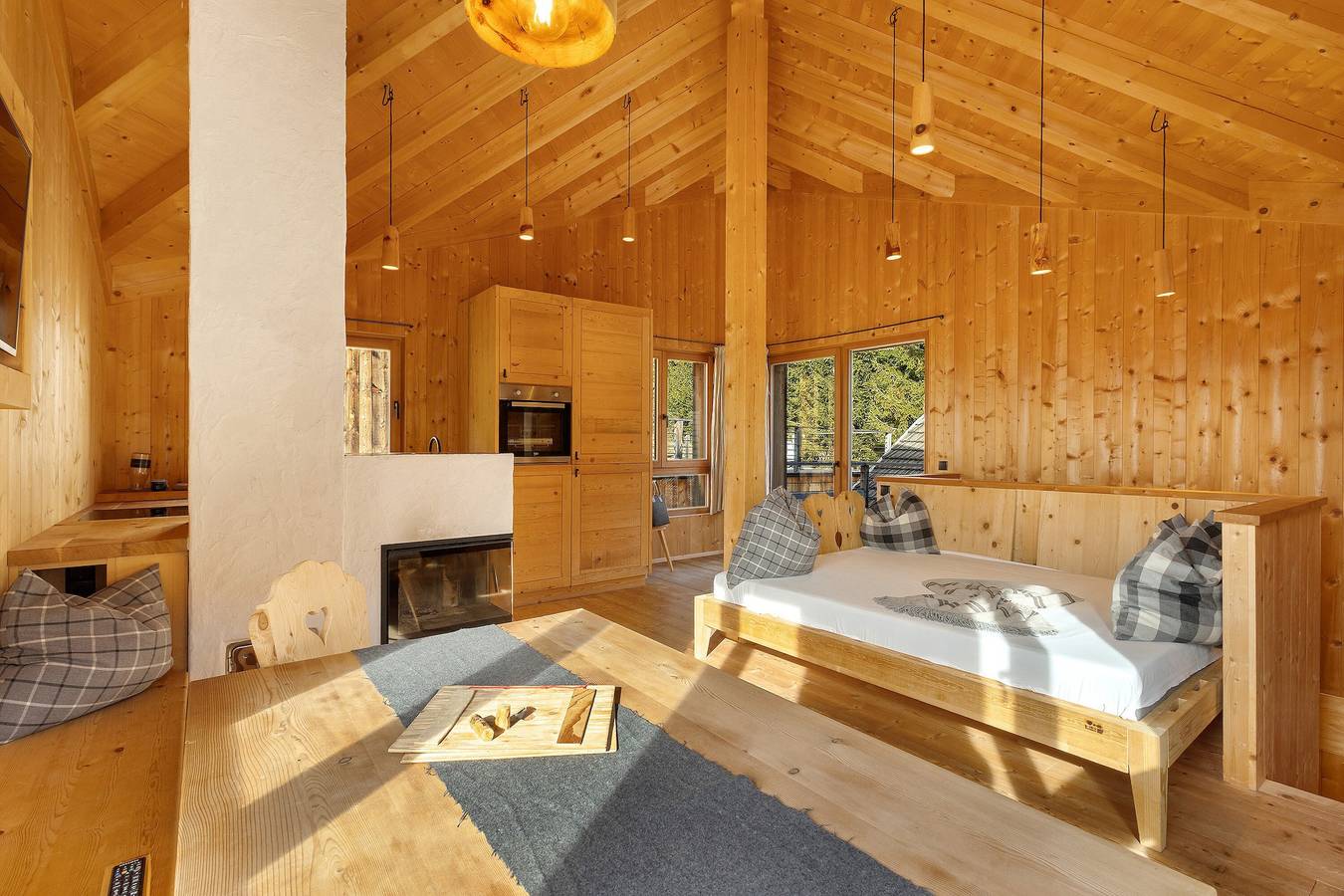 Ganze Wohnung, Apartment 'Blasla Sterngugga' mit Bergblick, privater Terrasse und Wlan in Villgratner Berge, Gsies