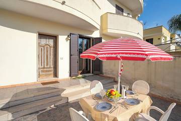 Villa pour 4 personnes, avec terrasse à Porto Cesareo