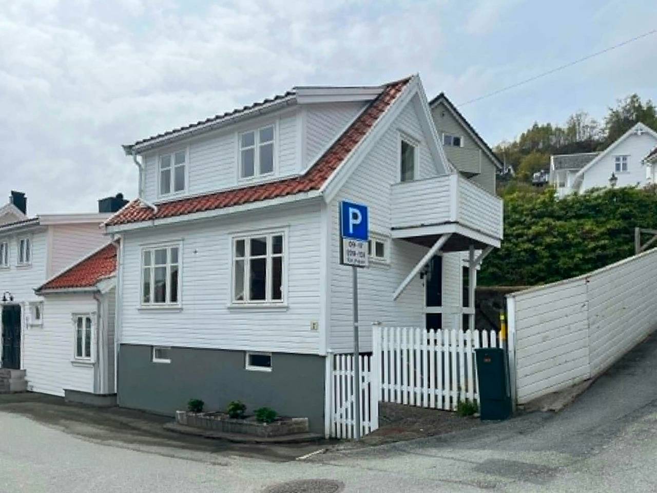 Haus mit dem Charme der Südküste in Flekkefjord in Flekkefjord
