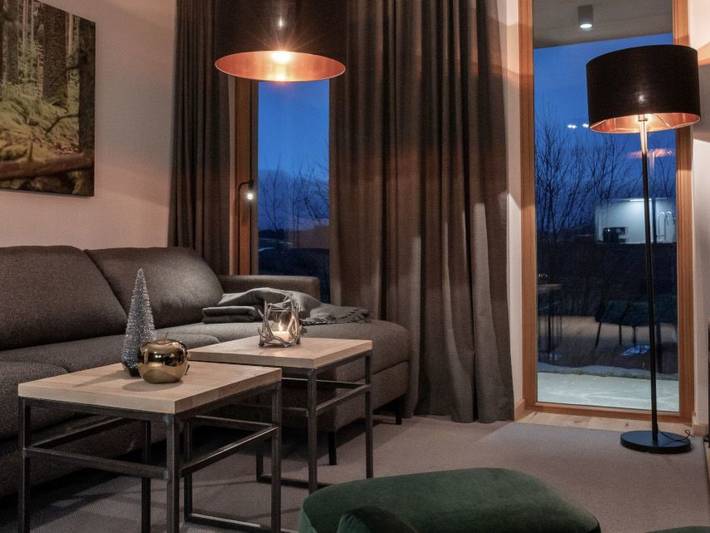 Ferienwohnung für 2 Personen, mit Terrasse und Sauna sowie Ausblick